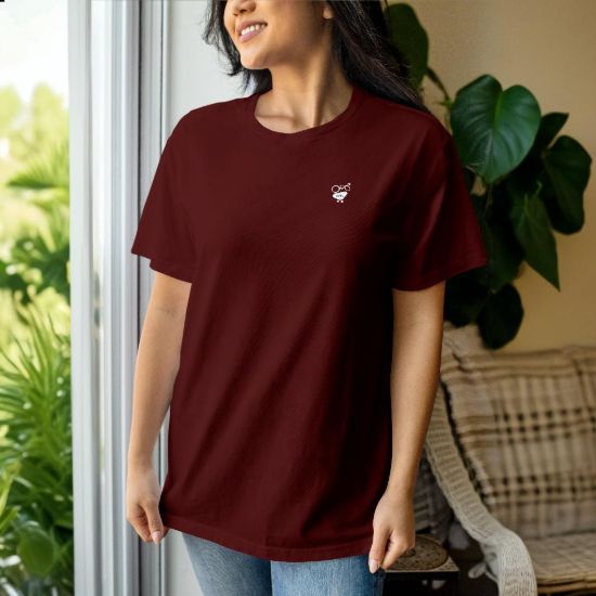 Picture of Ants Women's Premium T-shirt - Maroon