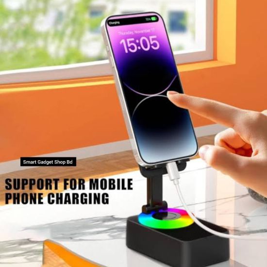 Picture of WYS-2301BT 3-in-1 Bluetooth Speaker with Phone Stand & Power Bank Multifunctional device