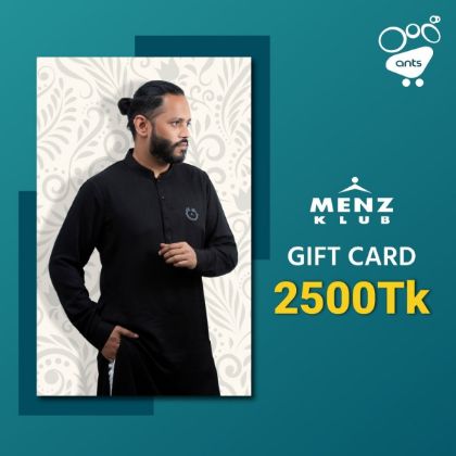 Picture of Menz Klub Gift Voucher 2500 TAKA