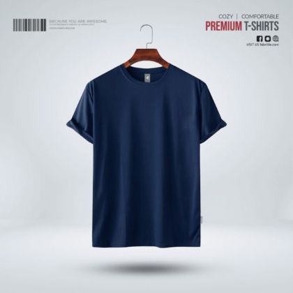 Picture of Mens Premium Blank T-shirt - Navy
