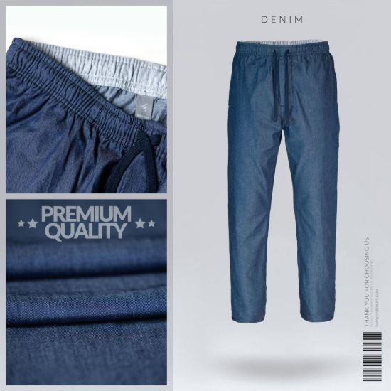 Picture of Mens Premium Trouser - Denim