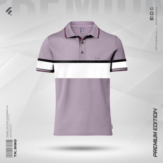 Picture of Premium Designer Edition Double PK Cotton Polo - Marvellous