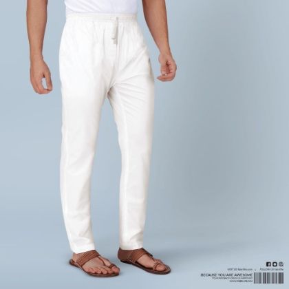 Picture of Mens Premium Pajama- Off White