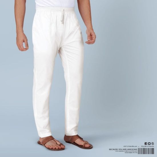 Picture of Mens Premium Pajama- Off White