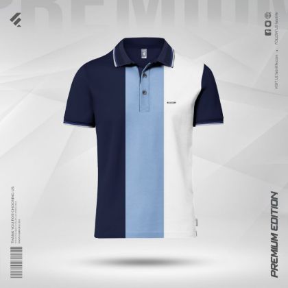 Picture of Premium Designer Edition Double PK Cotton Polo - Magnificent