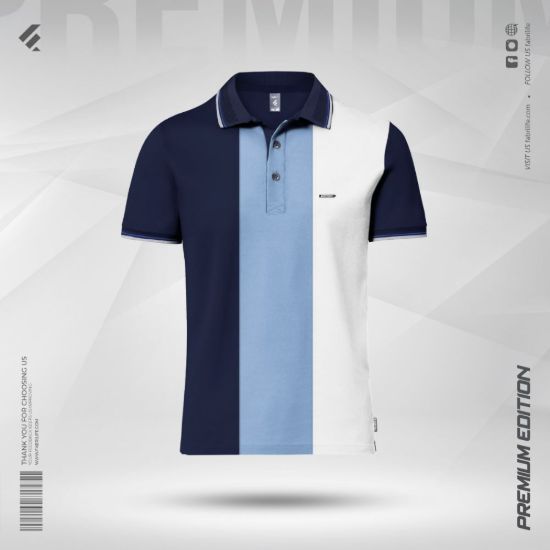 Picture of Premium Designer Edition Double PK Cotton Polo - Magnificent