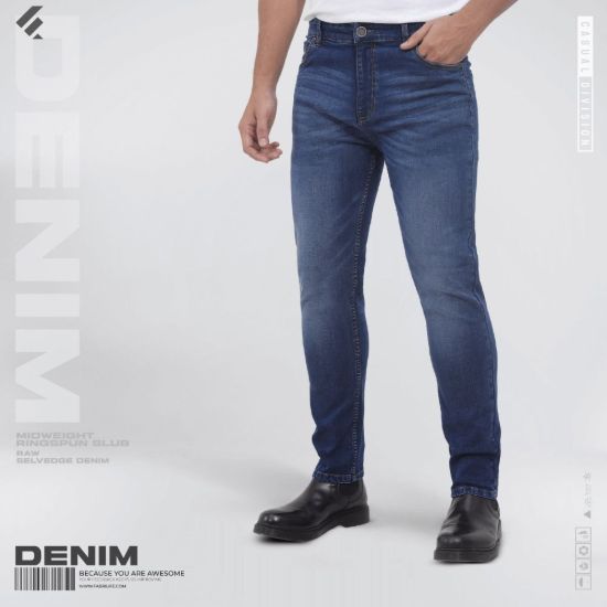 Picture of Mens Denim Jeans - Indigo