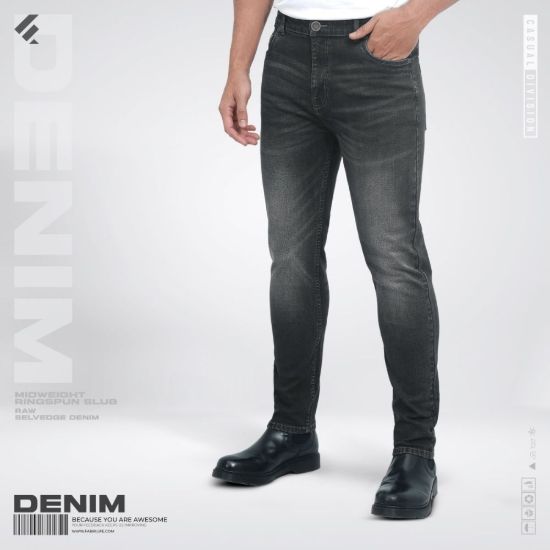 Picture of Mens Denim Jeans - Dark Ash