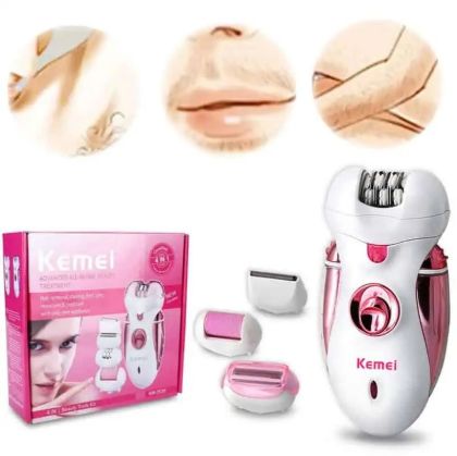 Picture of Kemei KM-2530 Rechargeable Epilator & Shaver 4 in 1 Beauty For Women