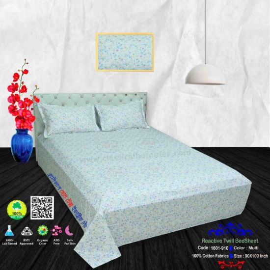 Picture of REACTIVE TWILL DOUBLE BED SHEET 1601-910