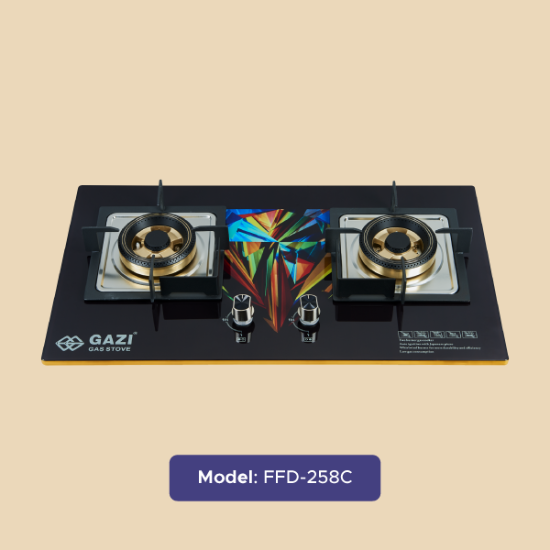 Picture of Gazi Smiss Gas Stove - High Quality Tempered Glass