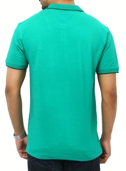 Picture of Crocodile Solid Polo T-Shirt Light Green