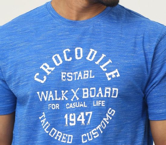 Picture of Crocodile Summer T-Shirt Blue