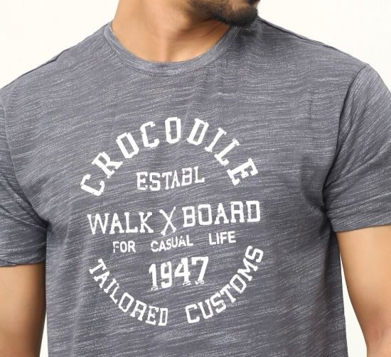 Picture of Crocodile Summer T-Shirt Ash