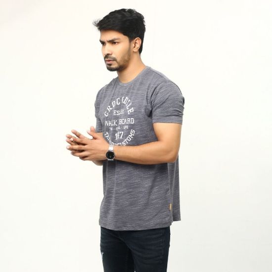 Picture of Crocodile Summer T-Shirt Ash