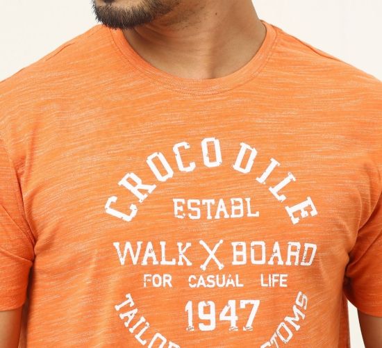 Picture of Crocodile Summer T-Shirt Orange