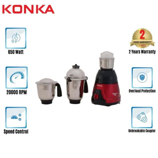 Picture of KONKA Mixer Grinder Power Pro (650 Watt)