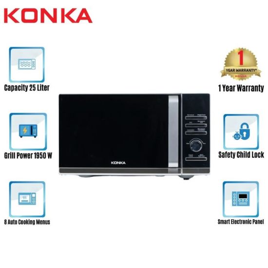 Picture of KD90D25ESLR111-ZV KONKA MICROWAVE OVEN WITH CON. & GRILL(25 LITER)