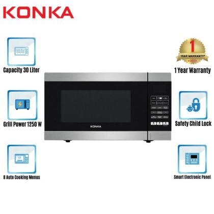 Picture of KCED309WDB-F KONKA MICROWAVE OVEN WITH AIR FRYER (30 LITER)
