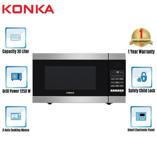 Picture of KCED309WDB-F KONKA MICROWAVE OVEN WITH AIR FRYER (30 LITER)
