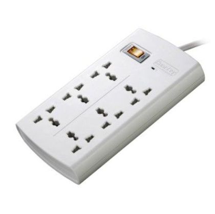 Picture of Deli ET411 2 Pin 4 Port 2 Meter Power Strip