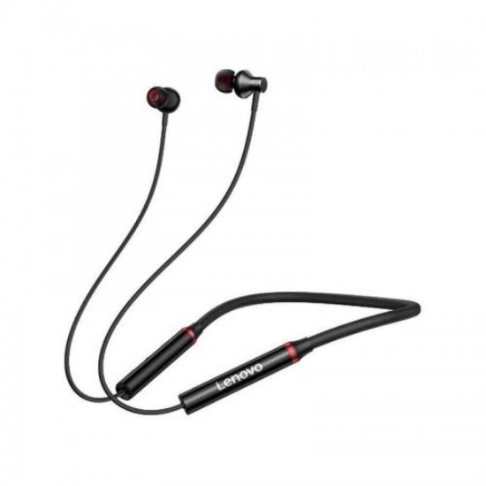 Picture of Lenovo HE05X II (New Edition) wireless in-ear neckband earphones - Black