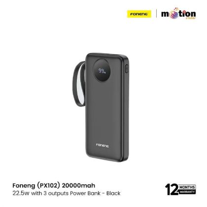 Picture of Foneng (PX102) 20000mAh 22.5W Power Bank