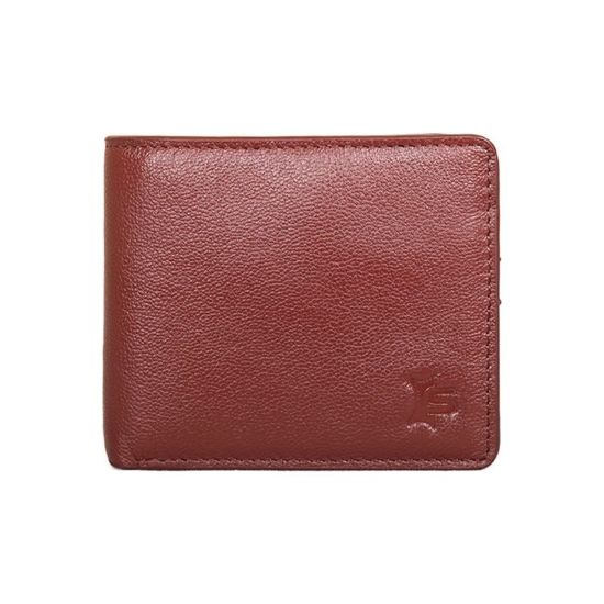 Picture of Classic Black Leather Short Wallet SB-W227
