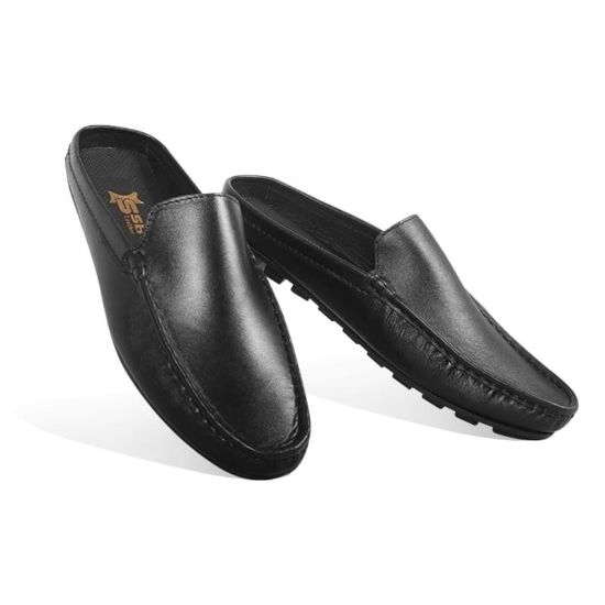 Picture of Plain Leather Half Shoes For Men SB-S671 | Budget King