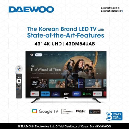 Picture of DAEWOO 43 Inch 4K Google TV