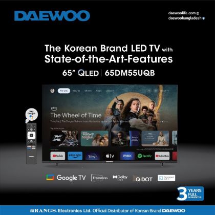 Picture of DAEWOO 65 Inch 4K QLED Google TV
