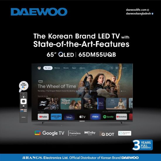 Picture of DAEWOO 65 Inch 4K QLED Google TV