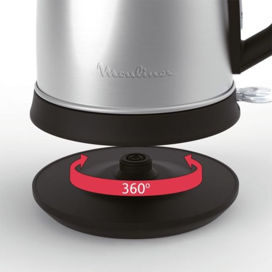 Picture of Moulinex Stainless Steel Electric Kettle (BY550D10) 1.7 Ltr.
