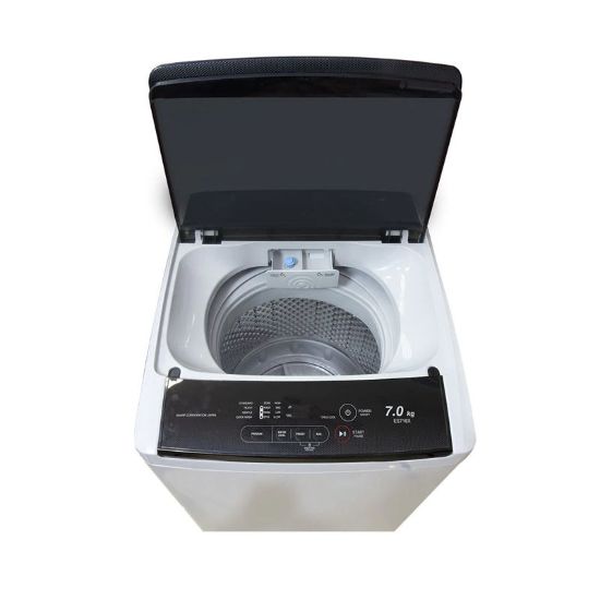 Picture of Sharp Full Auto Washing Machine ES-718X | 7.0 KG White Colour