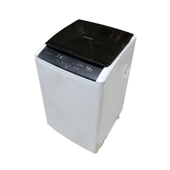 Picture of Sharp Full Auto Washing Machine ES-718X | 7.0 KG White Colour