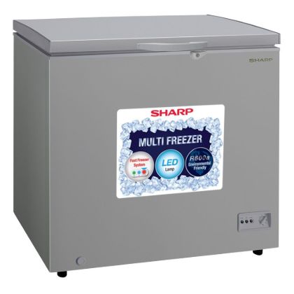 Picture of Sharp Freezer SJC-228-GY | 220 Liters - Grey