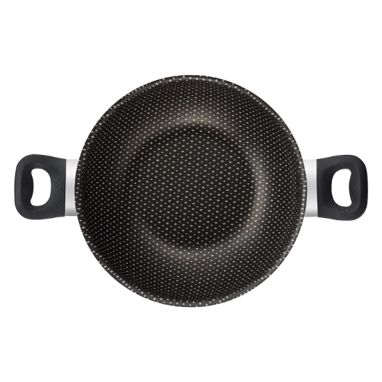 Picture of TEFAL RIO RED SIMPLY CHEF KADAI 28 CM WITH GLASS LID