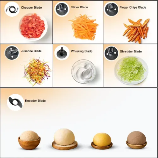 Picture of TEFAL MIXER GRINDER CHEF ASSIST