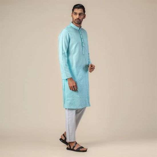 Picture of Embroidered Men's Slim fit Panjabi