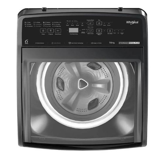 Picture of Whirlpool Stain wash Royal Plus Load Washing Machine with In-Built Heater | 7.5 KG