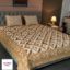 Picture of Pattern Play Printed Allora Bed sheet – Brown Magic