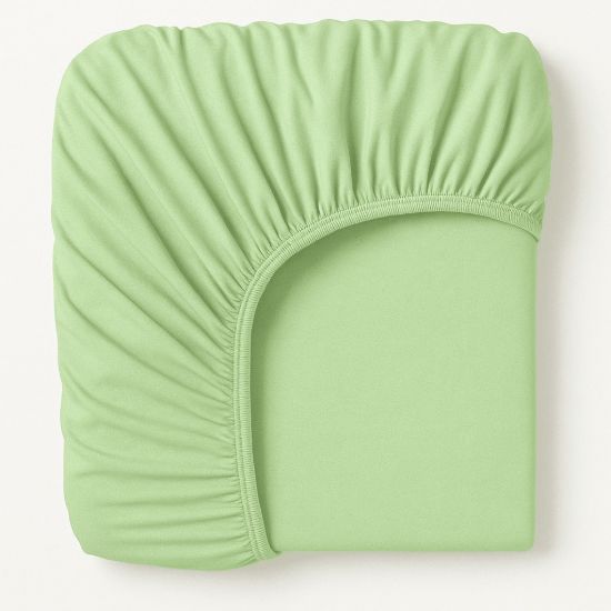 Picture of Allora Cotton Fitted Bed Sheet – Mint
