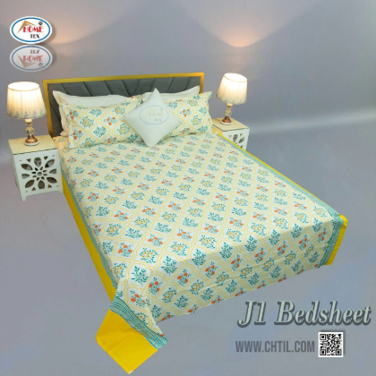 Picture of J1 Double Bed Sheet 1001-1114