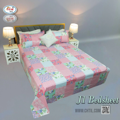 Picture of J1 Double Bed Sheet 1001-1112