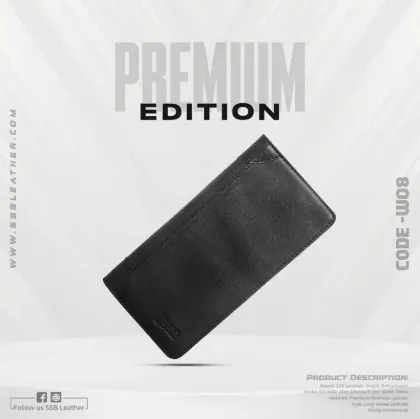 Picture of Leather Long Wallet SB-W08 | Premium