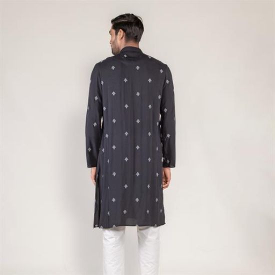 Picture of All-over Embroidery design panjabi regular fit