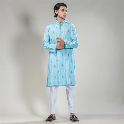 Picture of Mirror work panjabi