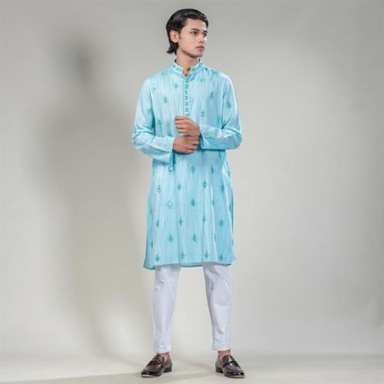 Picture of Mirror work panjabi