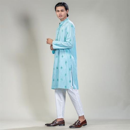 Picture of Mirror work panjabi