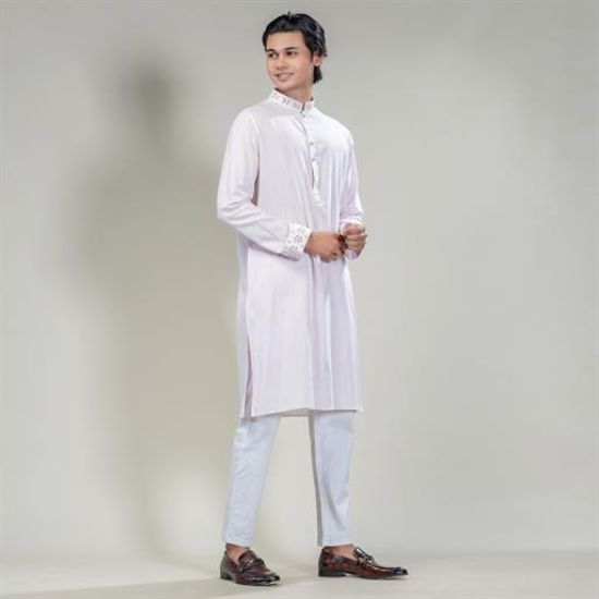 Picture of Mirror work panjabi regular fit